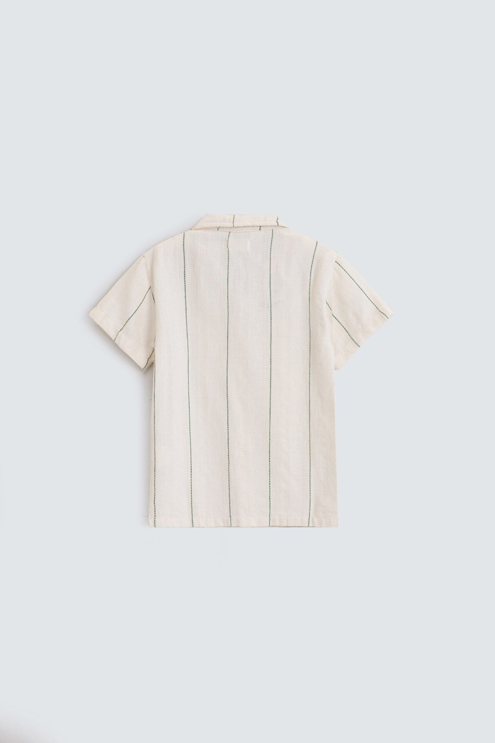 Striped Jacquard Shirt - Image 3