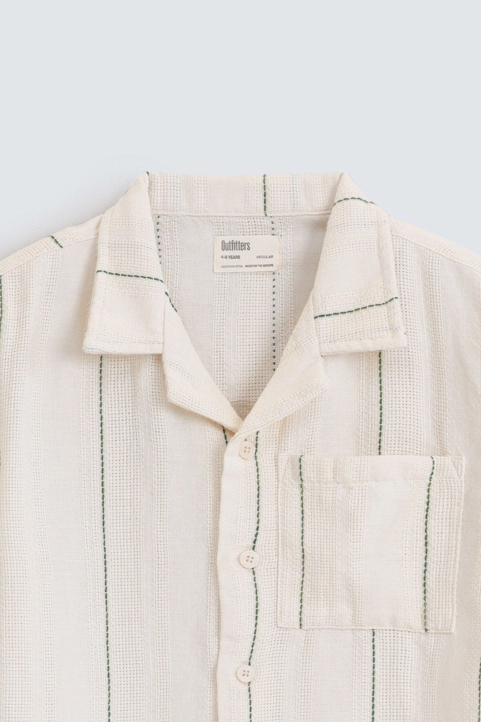 Striped Jacquard Shirt - Image 2