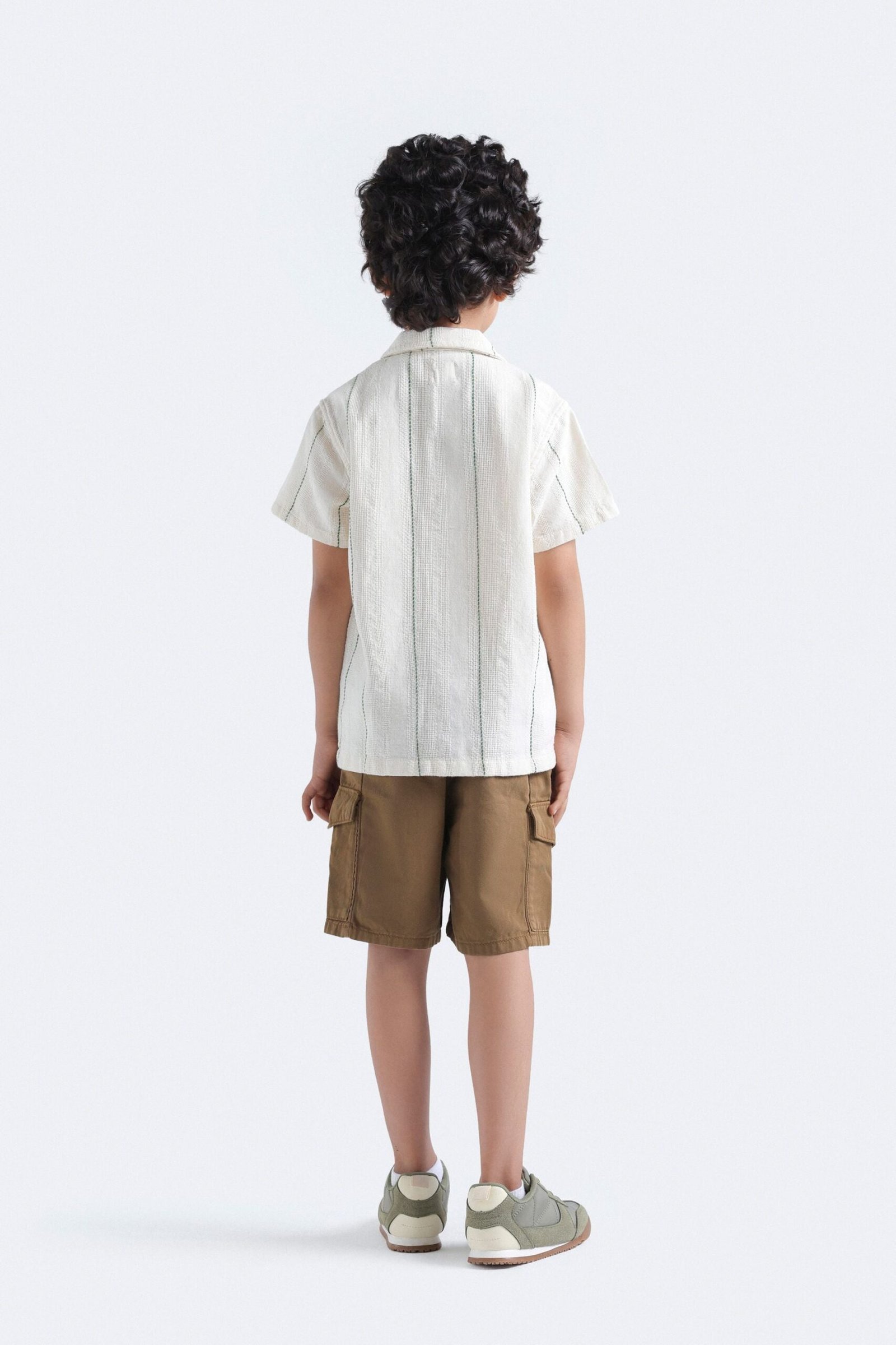 Striped Jacquard Shirt - Image 6
