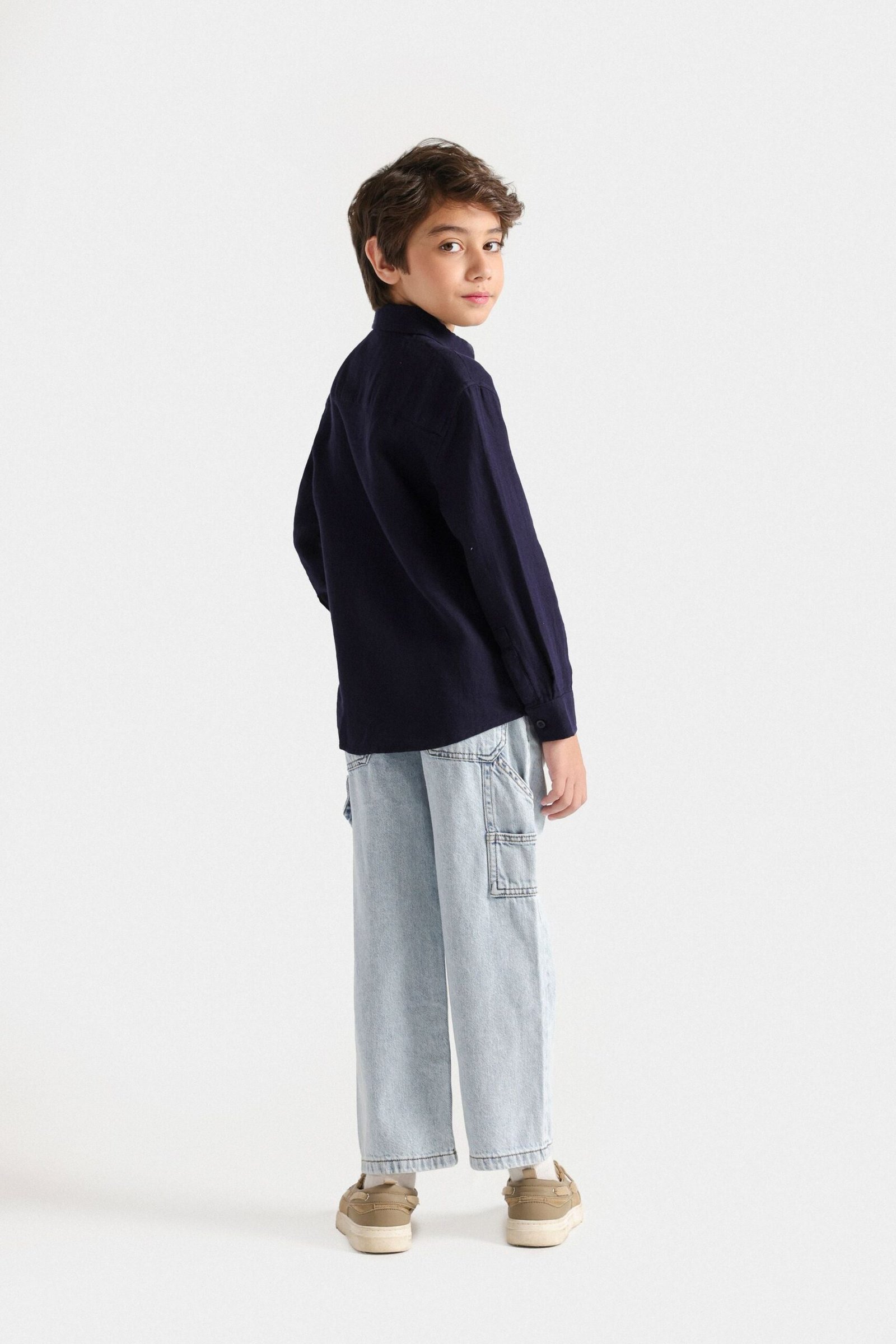 Basic Textured Shirt - Image 9