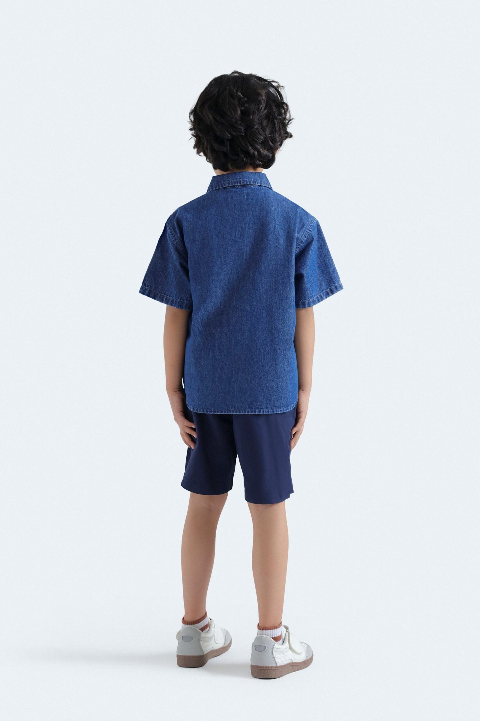 Varsity Denim Shirt - Image 6