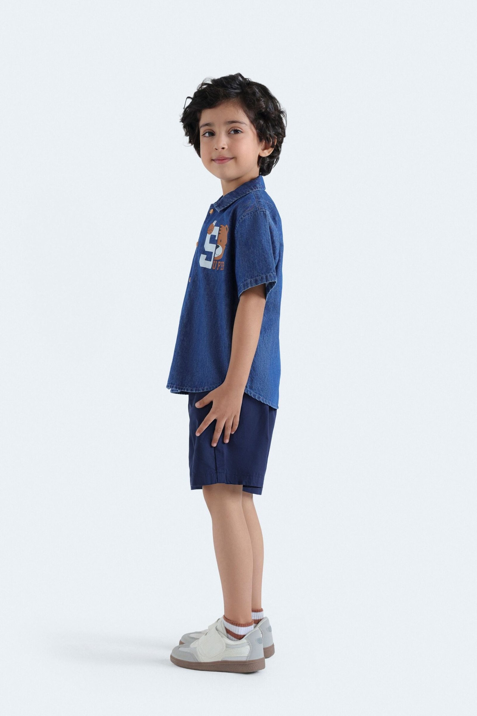 Varsity Denim Shirt - Image 5