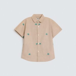 Tropical Embroidered Shirt