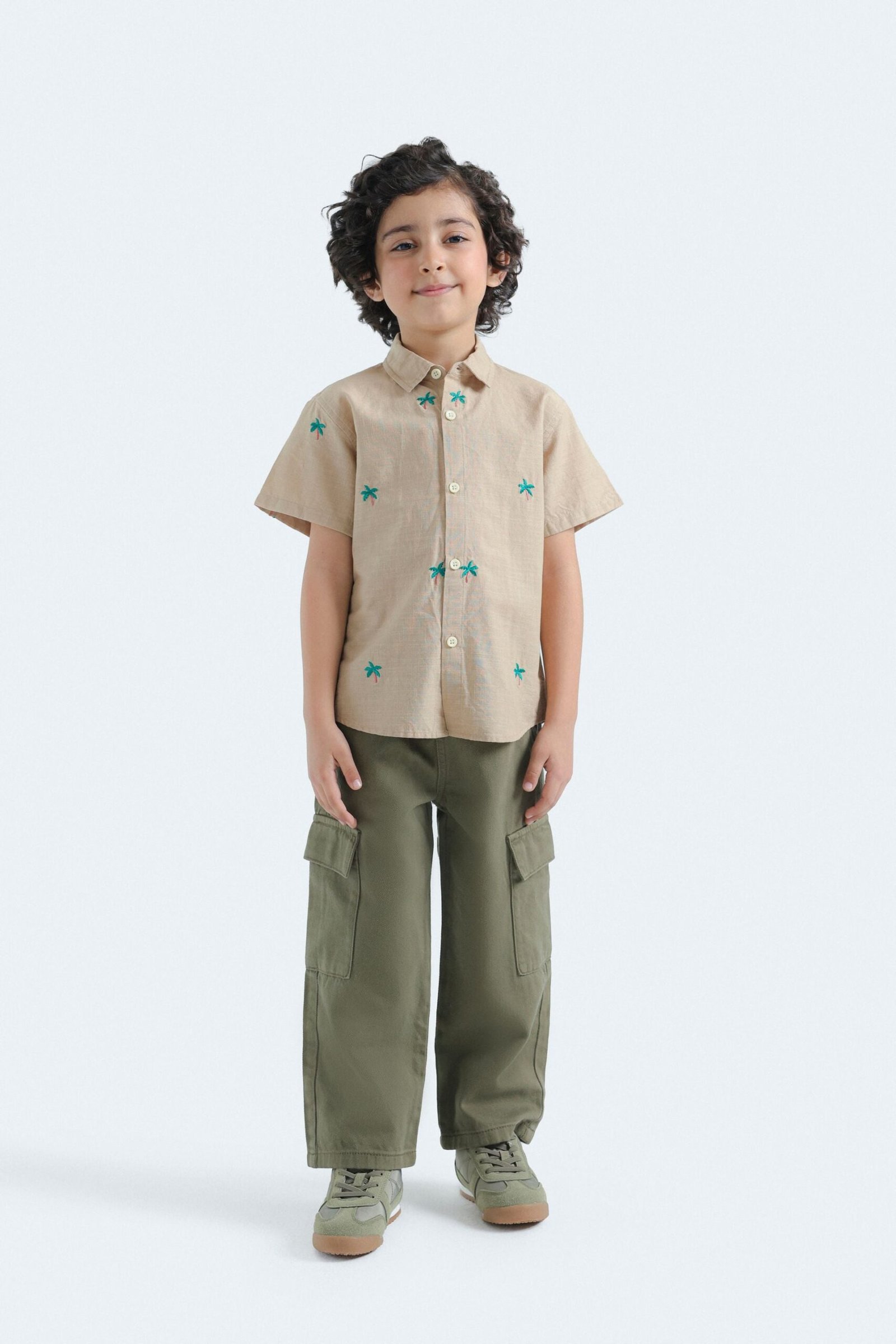 Tropical Embroidered Shirt - Image 4