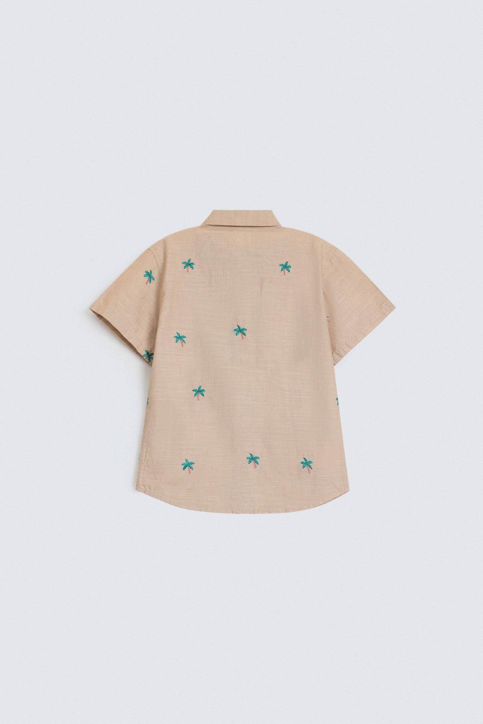 Tropical Embroidered Shirt - Image 3