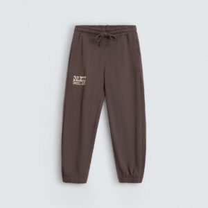 Slogan Print Jogger Trousers