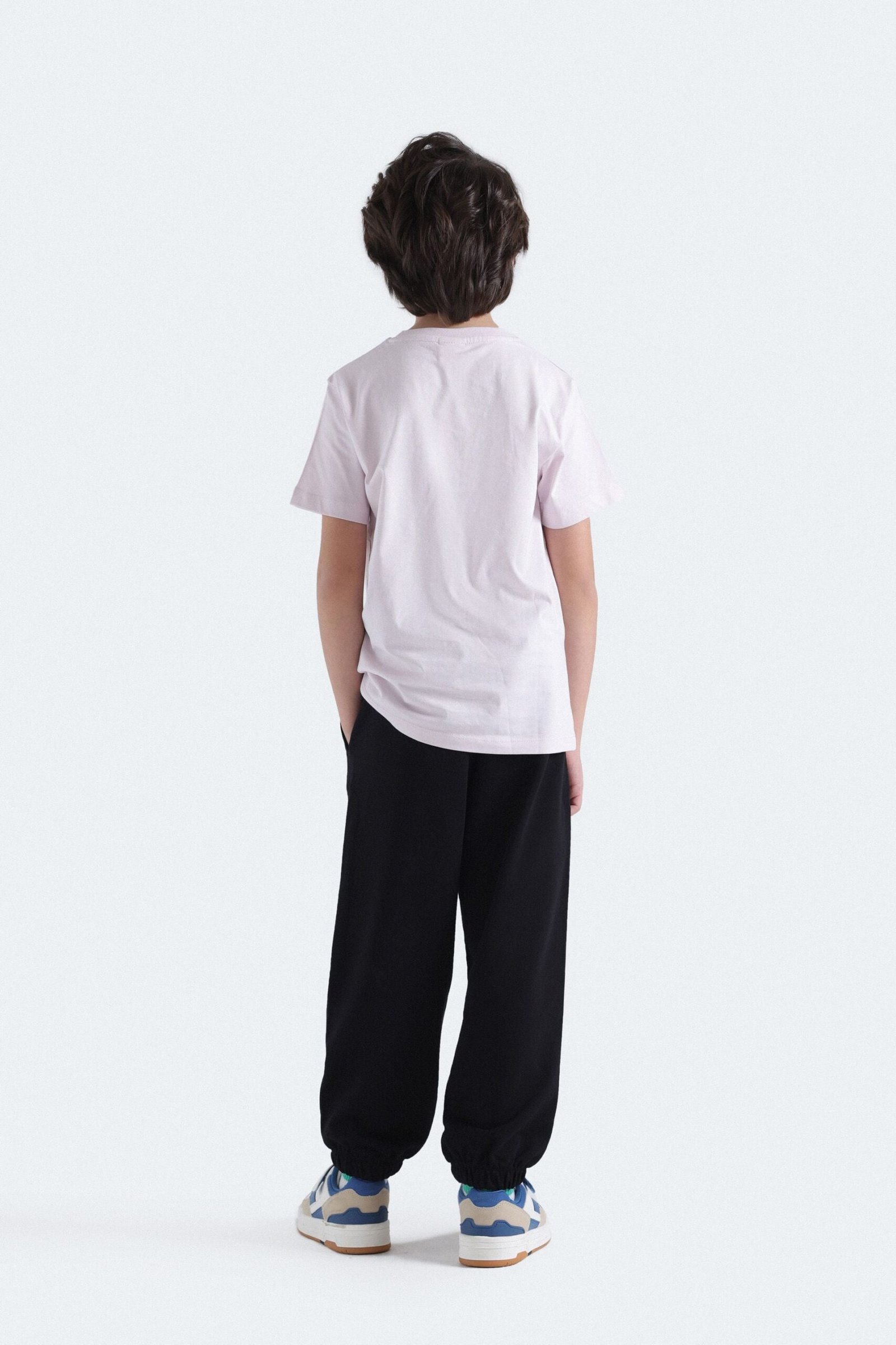 Slogan Print Trousers - Image 6