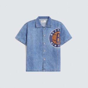 Varsity Denim Shirt