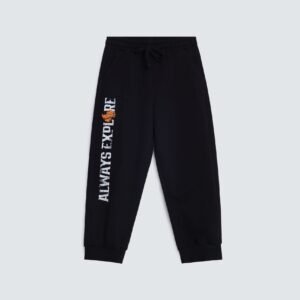 Slogan Print Jogger Trousers