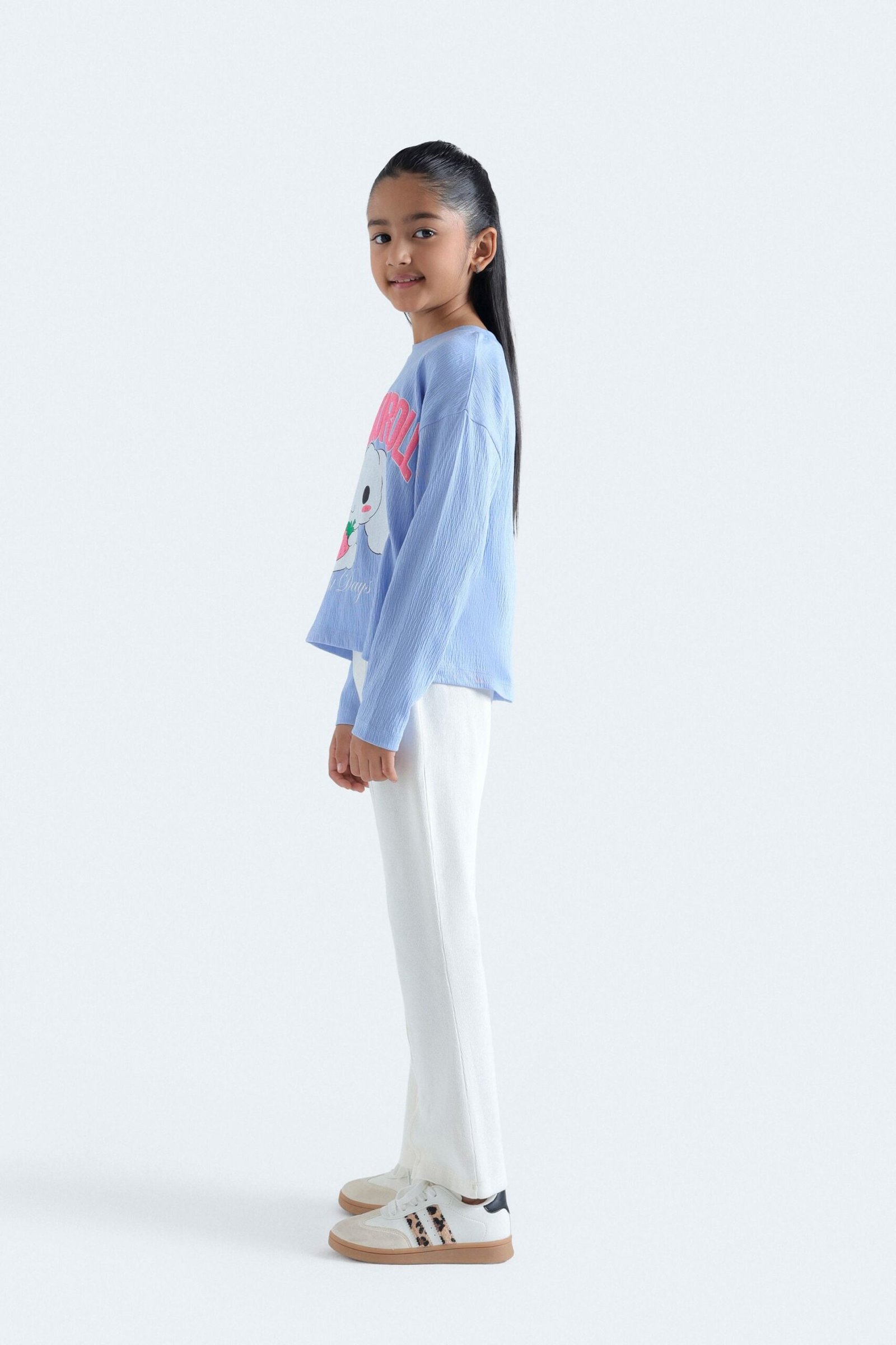 Flared Fit Trousers - Image 11