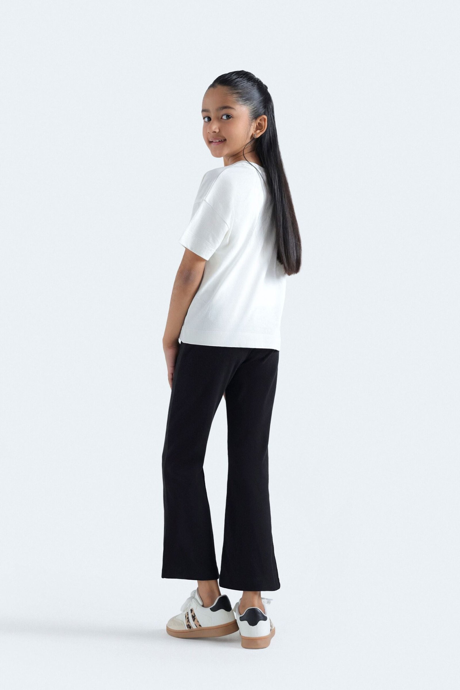 Flared Fit Trousers - Image 6