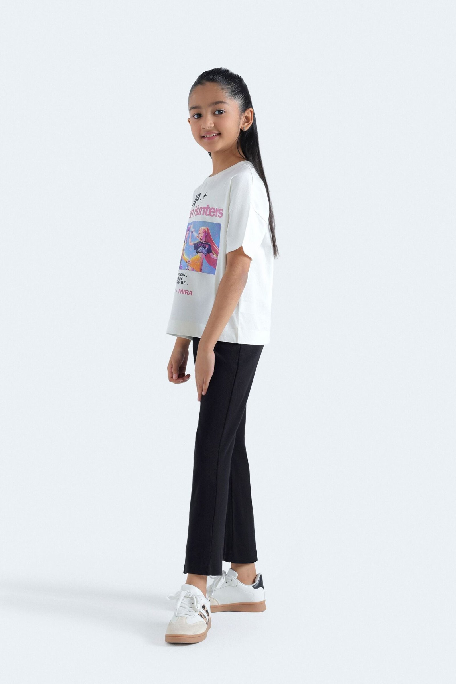 Flared Fit Trousers - Image 5
