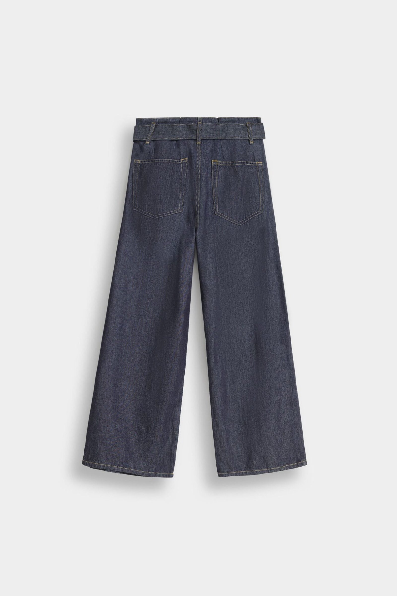 High-Waist Paper Bag Jeans - Image 8