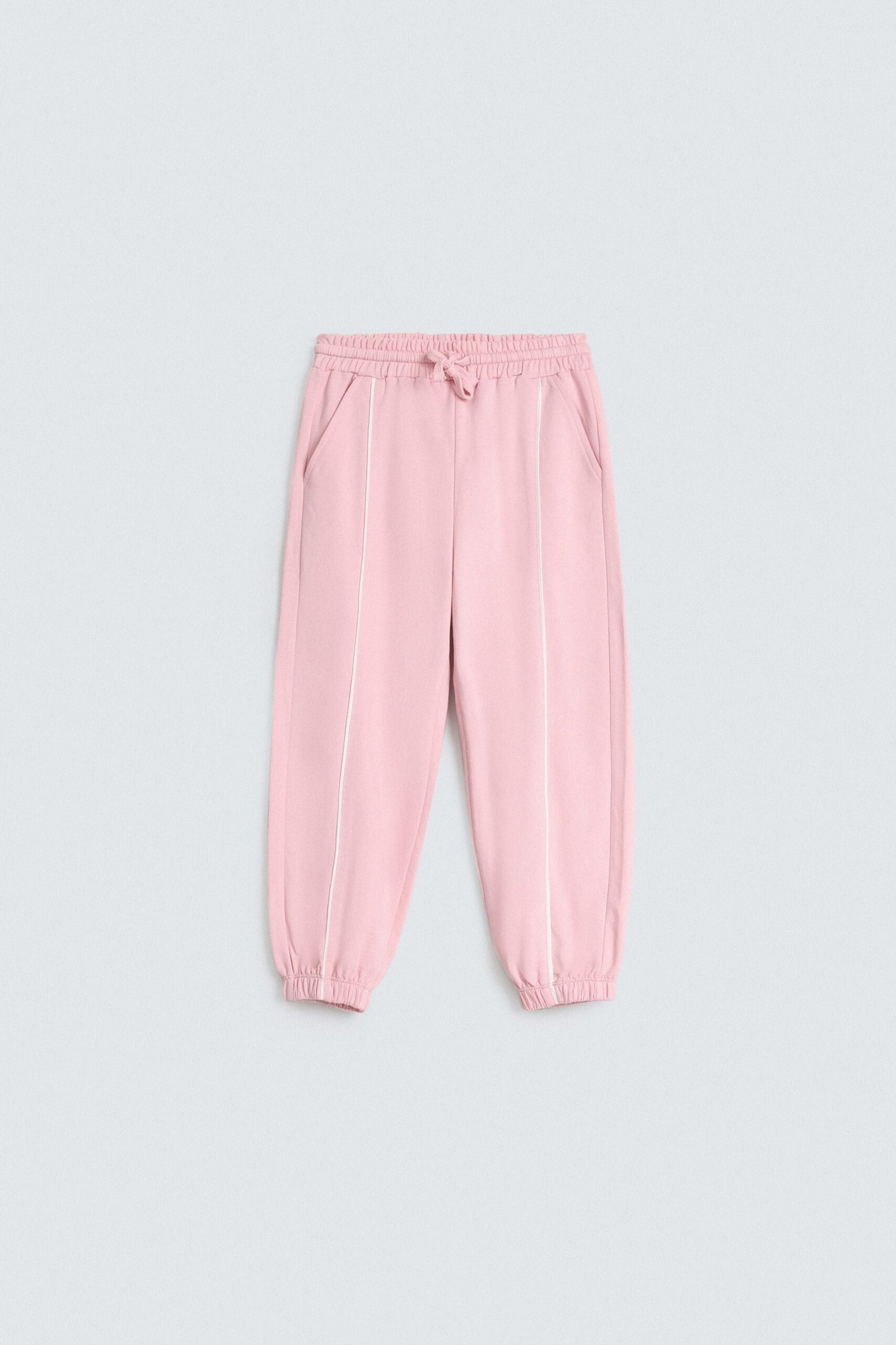 Jogger Trousers With Piping Detail