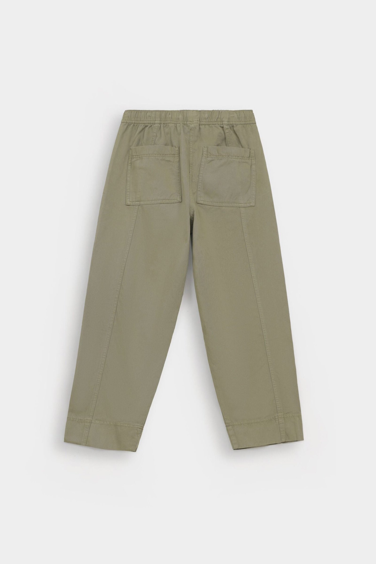 High-Waisted Straight Trousers - Image 12