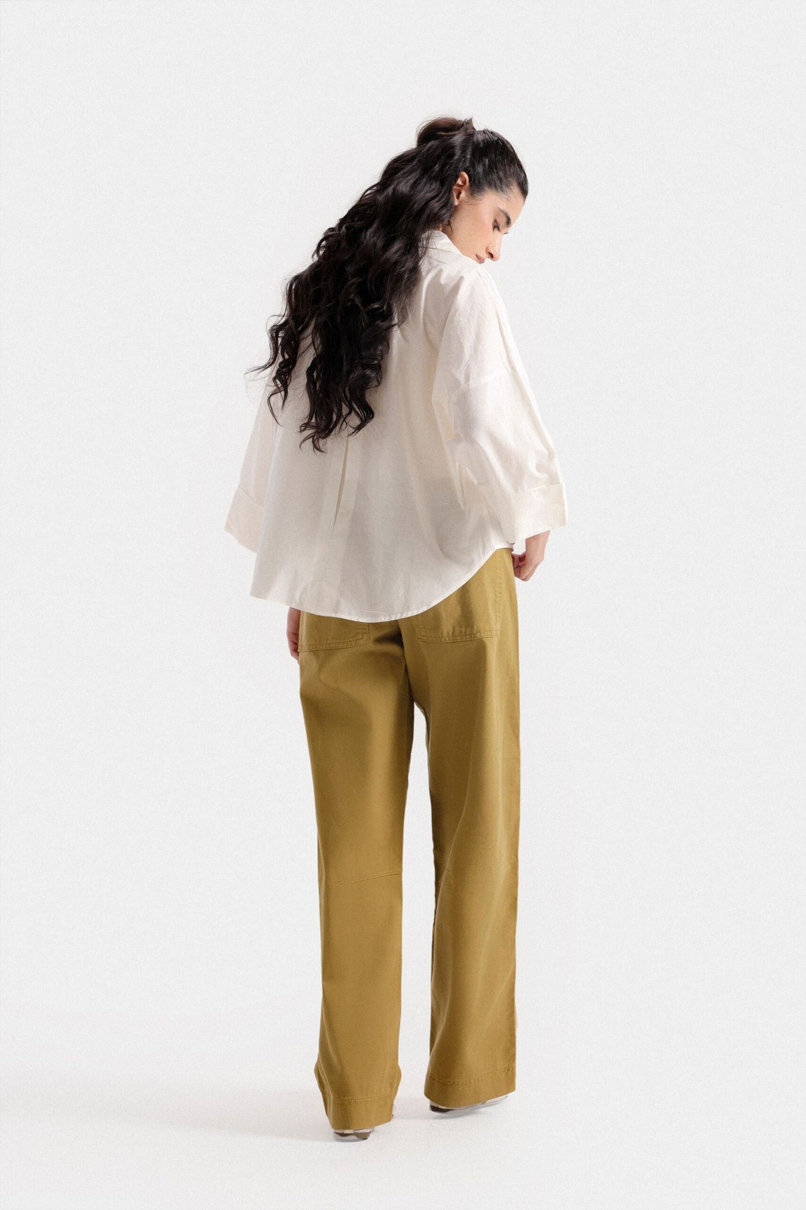 Slouchy Fit Trousers - Image 3