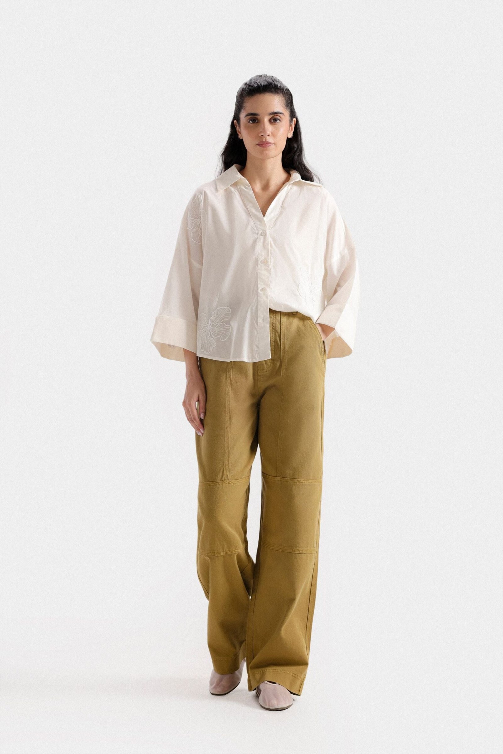 Slouchy Fit Trousers
