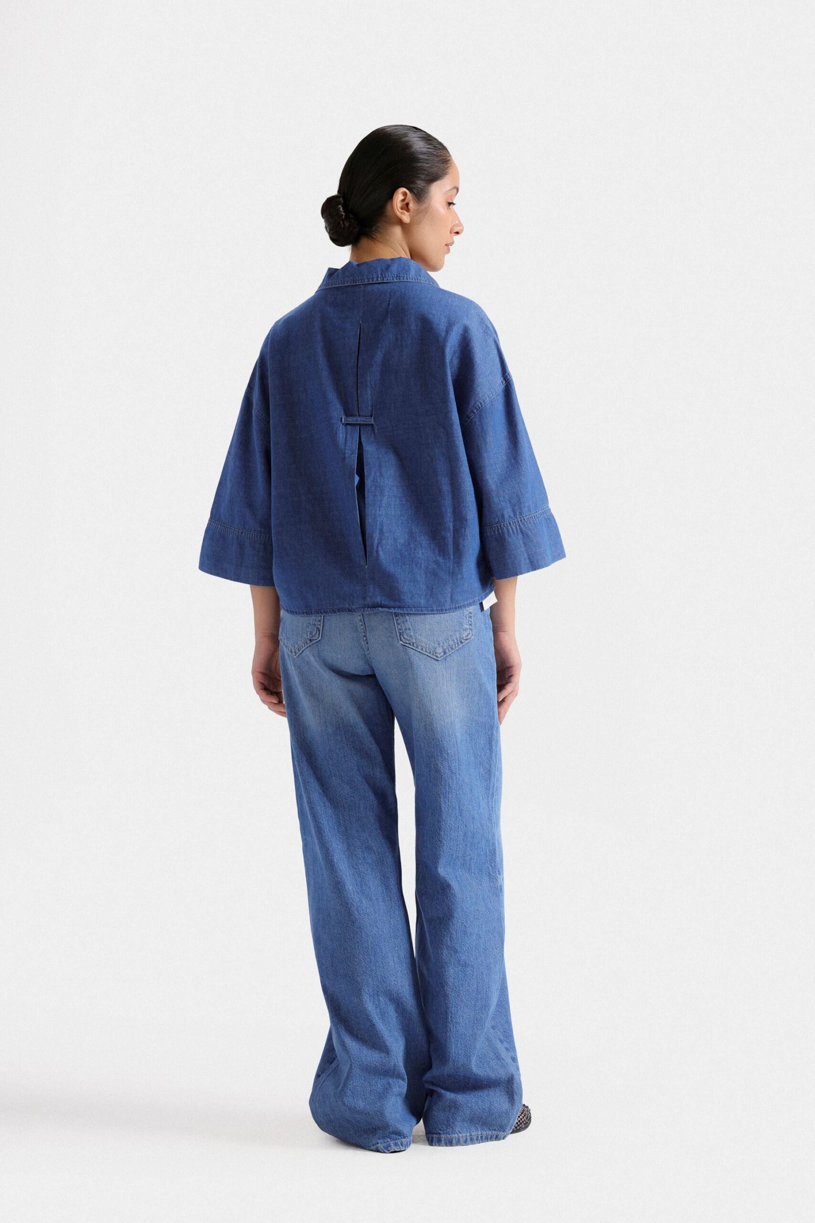 Wide Leg Baggy Jeans - Image 4