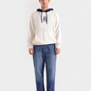 Color-Block Graphic Hoodie