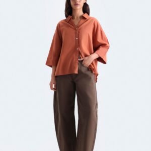 Barrel Fit Trousers