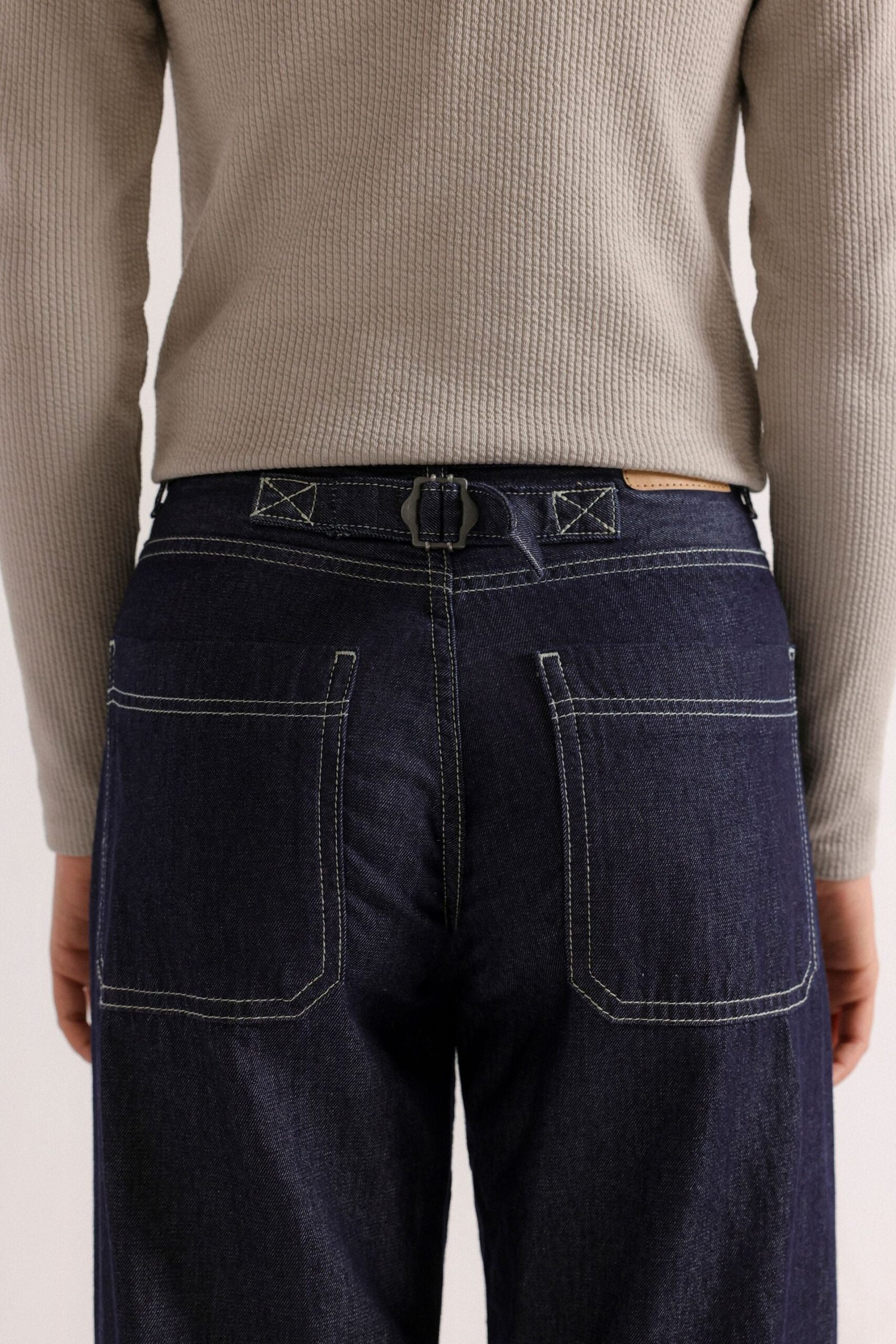 Grungy Wide-Leg Jeans - Image 6