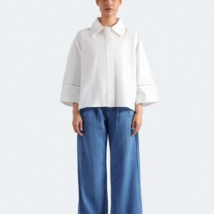 Shirt With Lace Detail