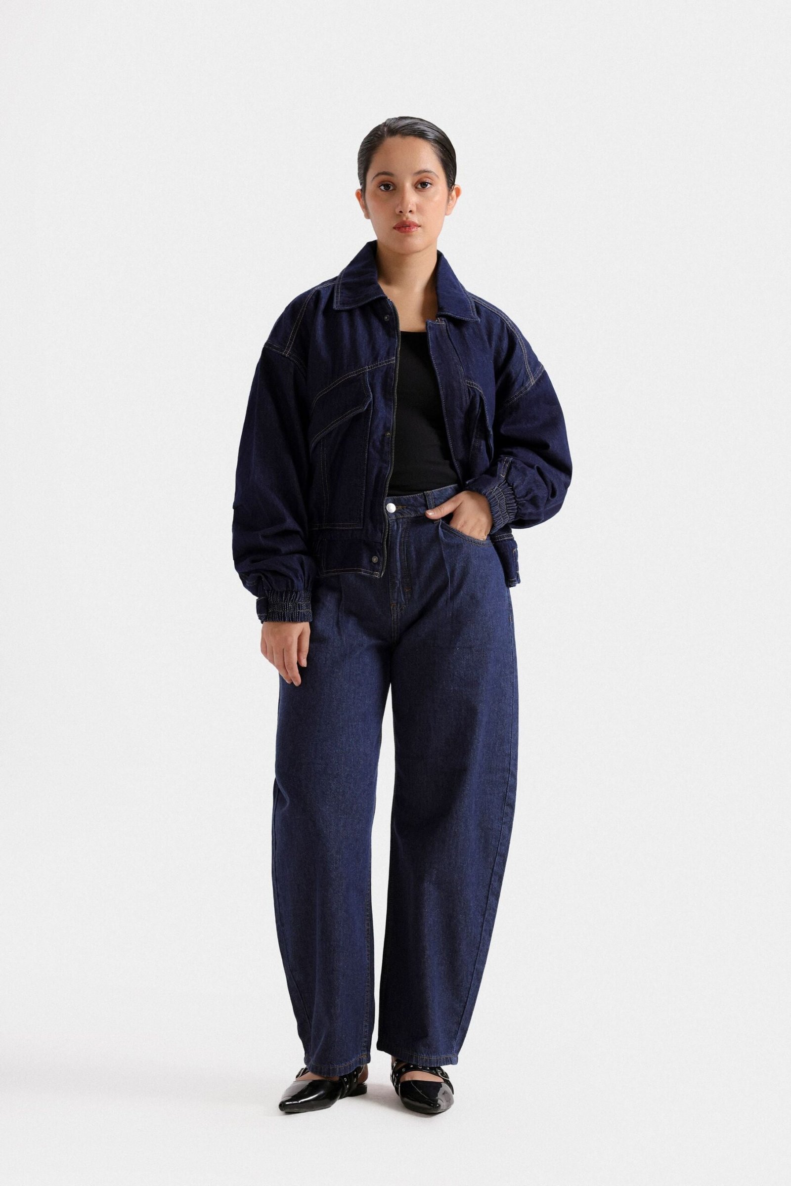 Barrel Fit Jeans