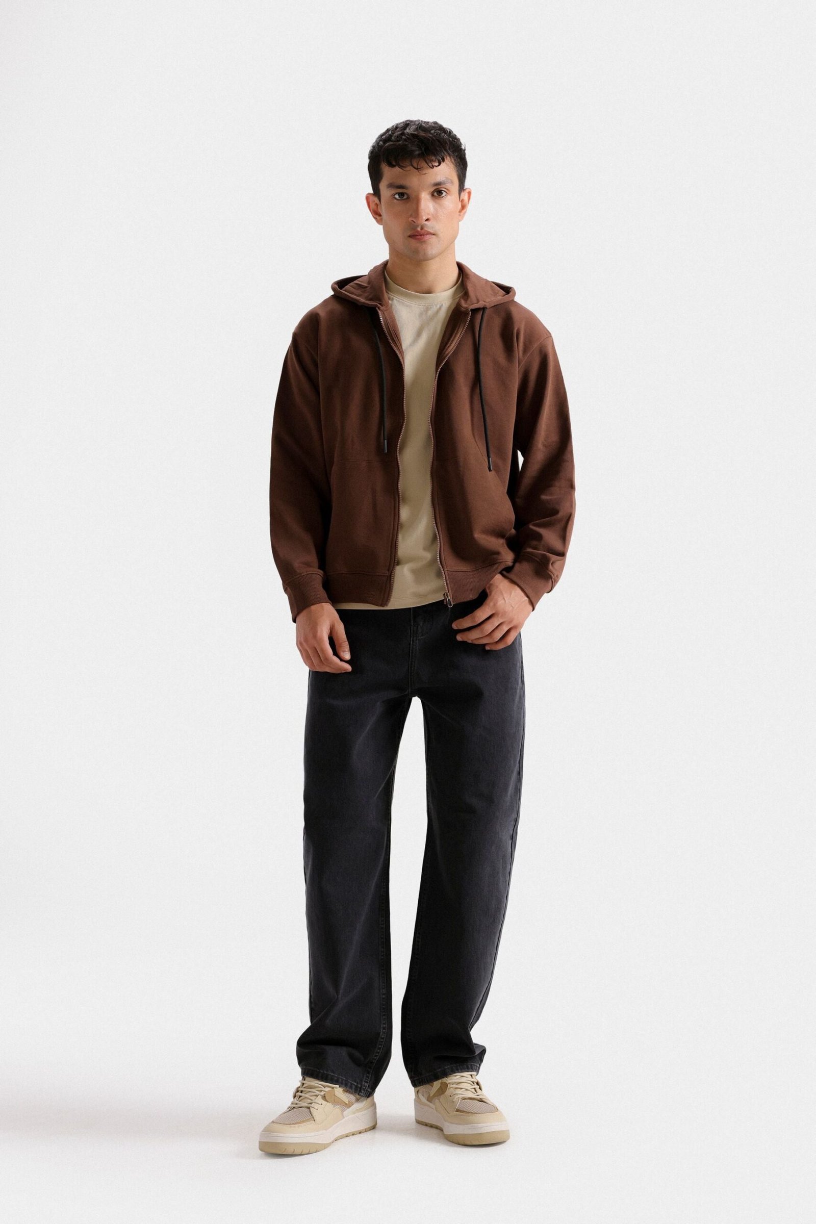 Basic Zipper Hoodie