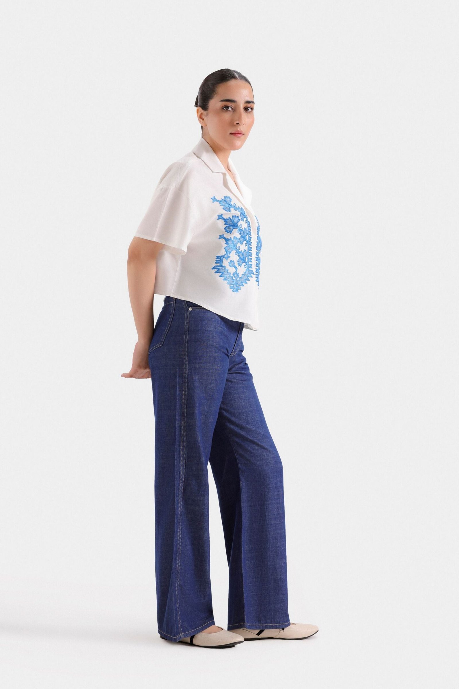 Wide Leg Jeans - Image 3