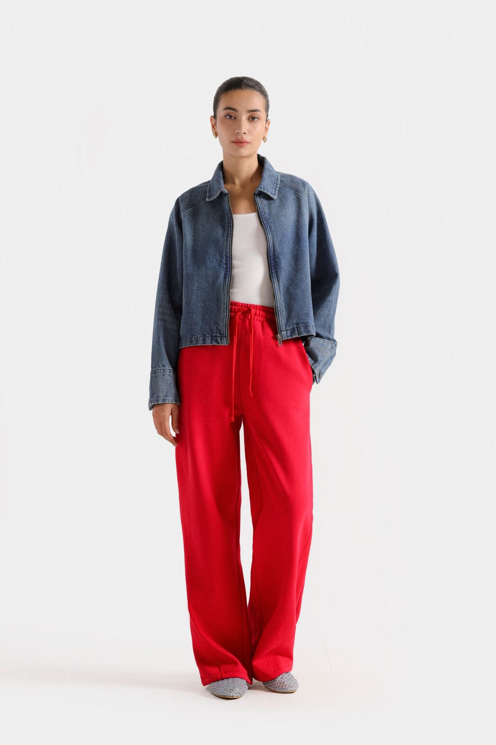 Wide Leg Trousers