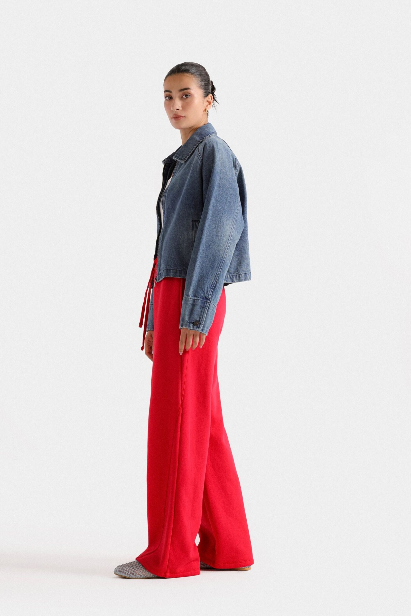 Wide Leg Trousers - Image 3