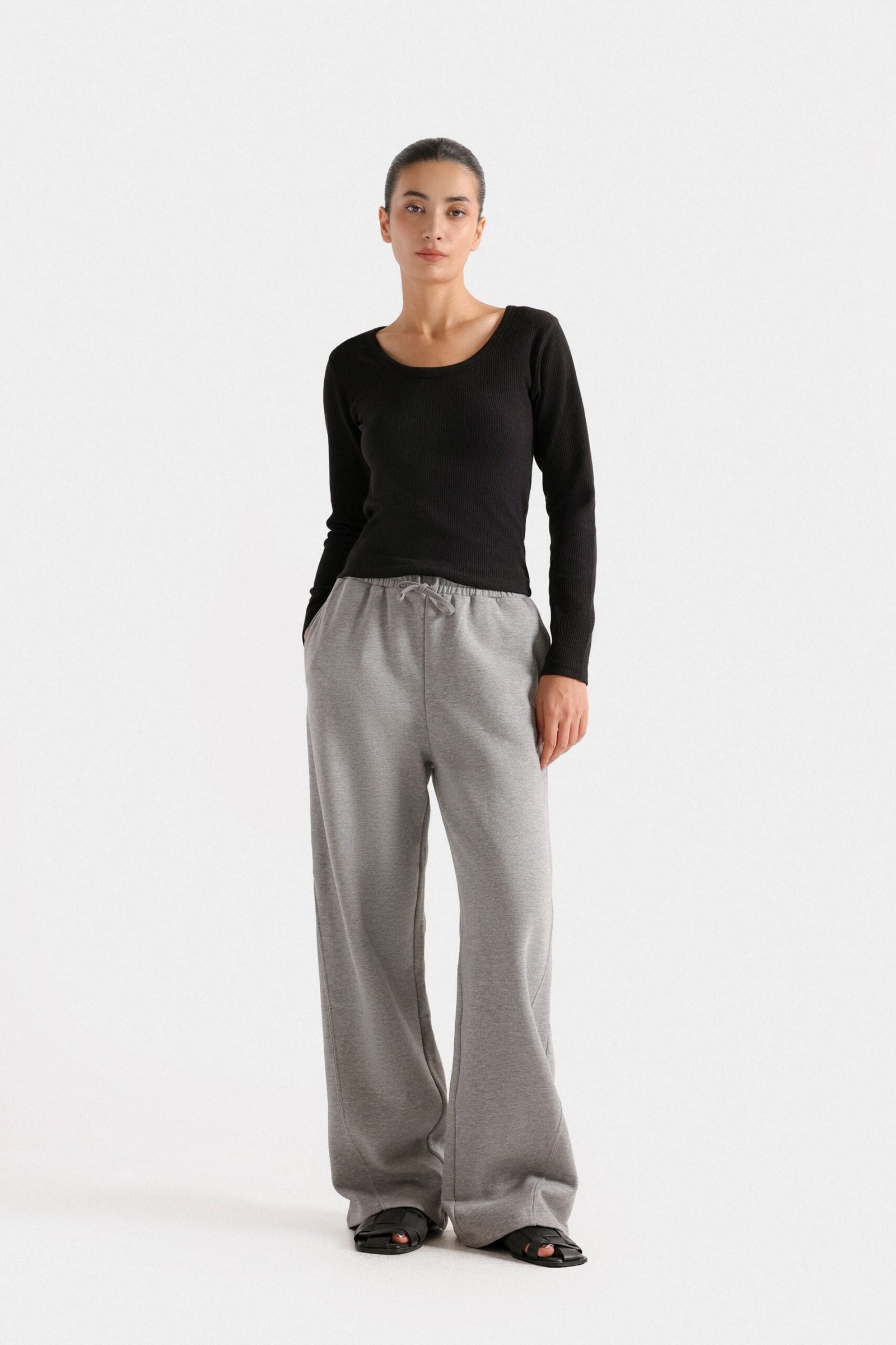 Wide Leg Trousers - Image 9