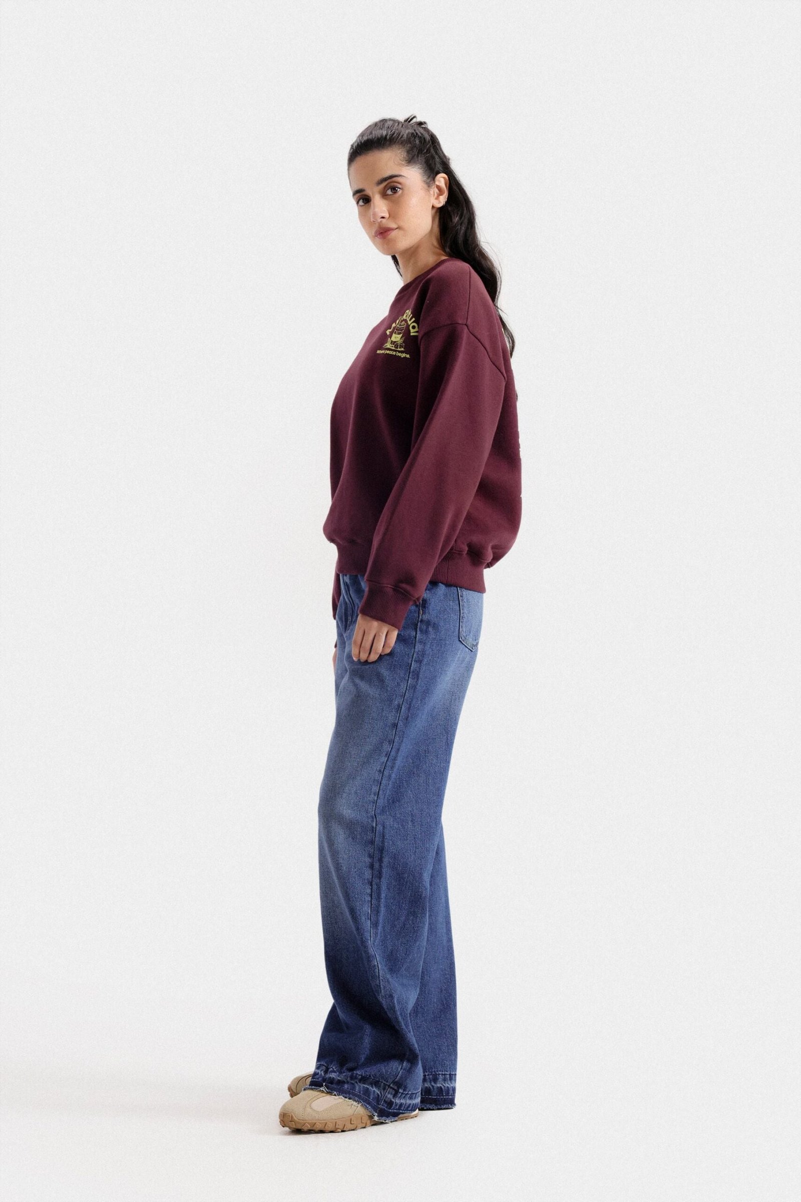 Wide Leg High-Rise Jeans - Image 2