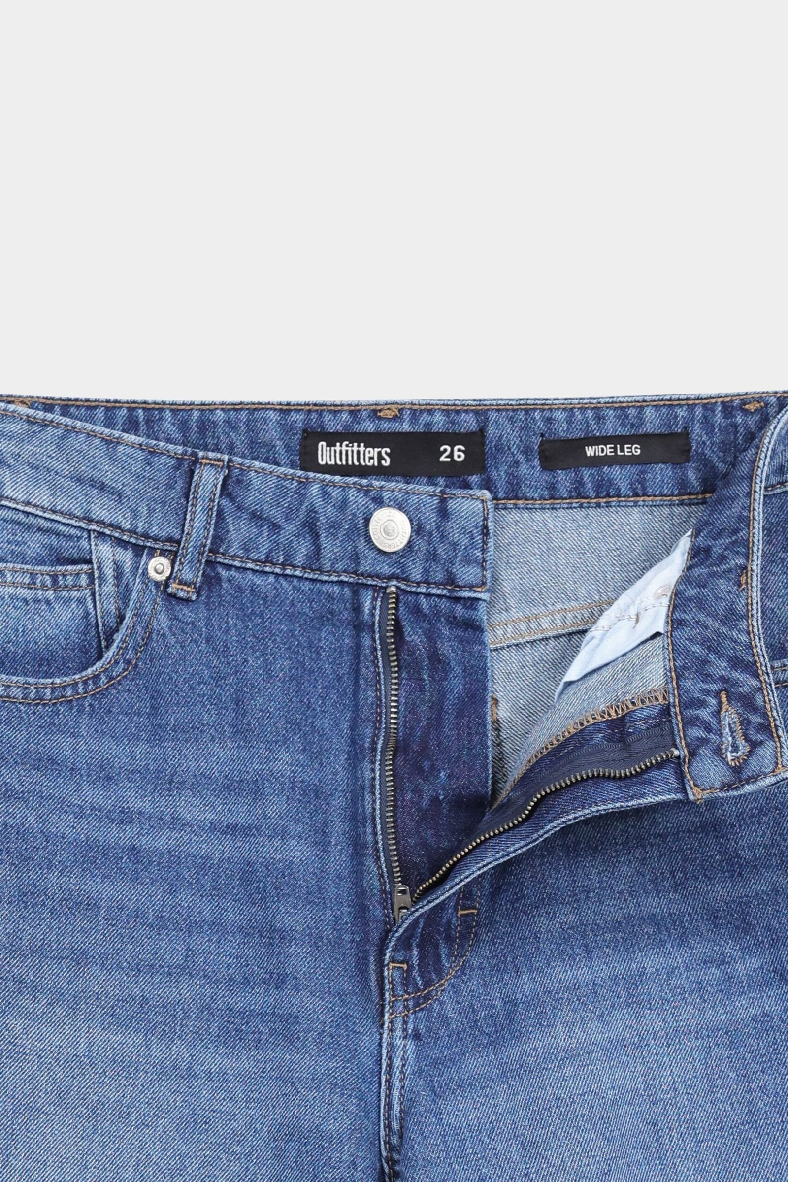 Wide Leg High-Rise Jeans - Image 5