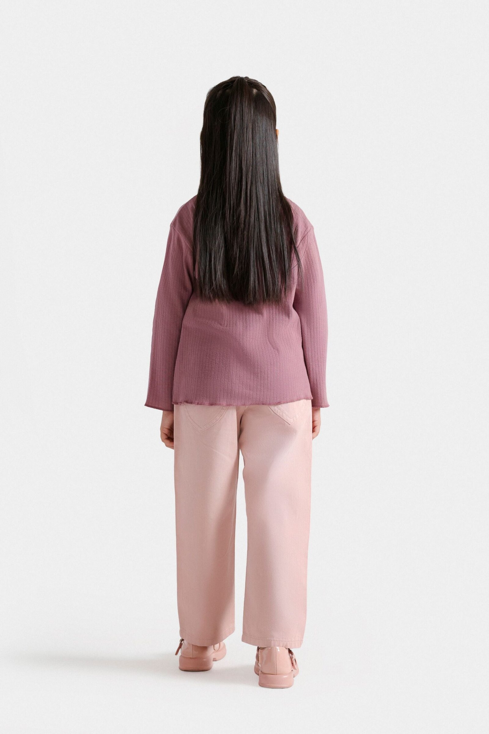 Embroidered T-Shirt With Lettuce Hem - Image 6
