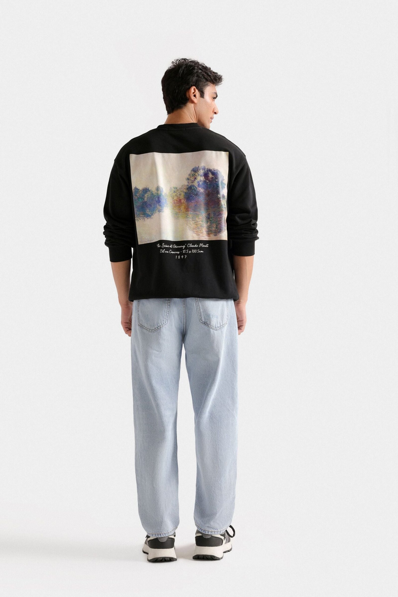 Slogan Print Sweatshirt - Image 4