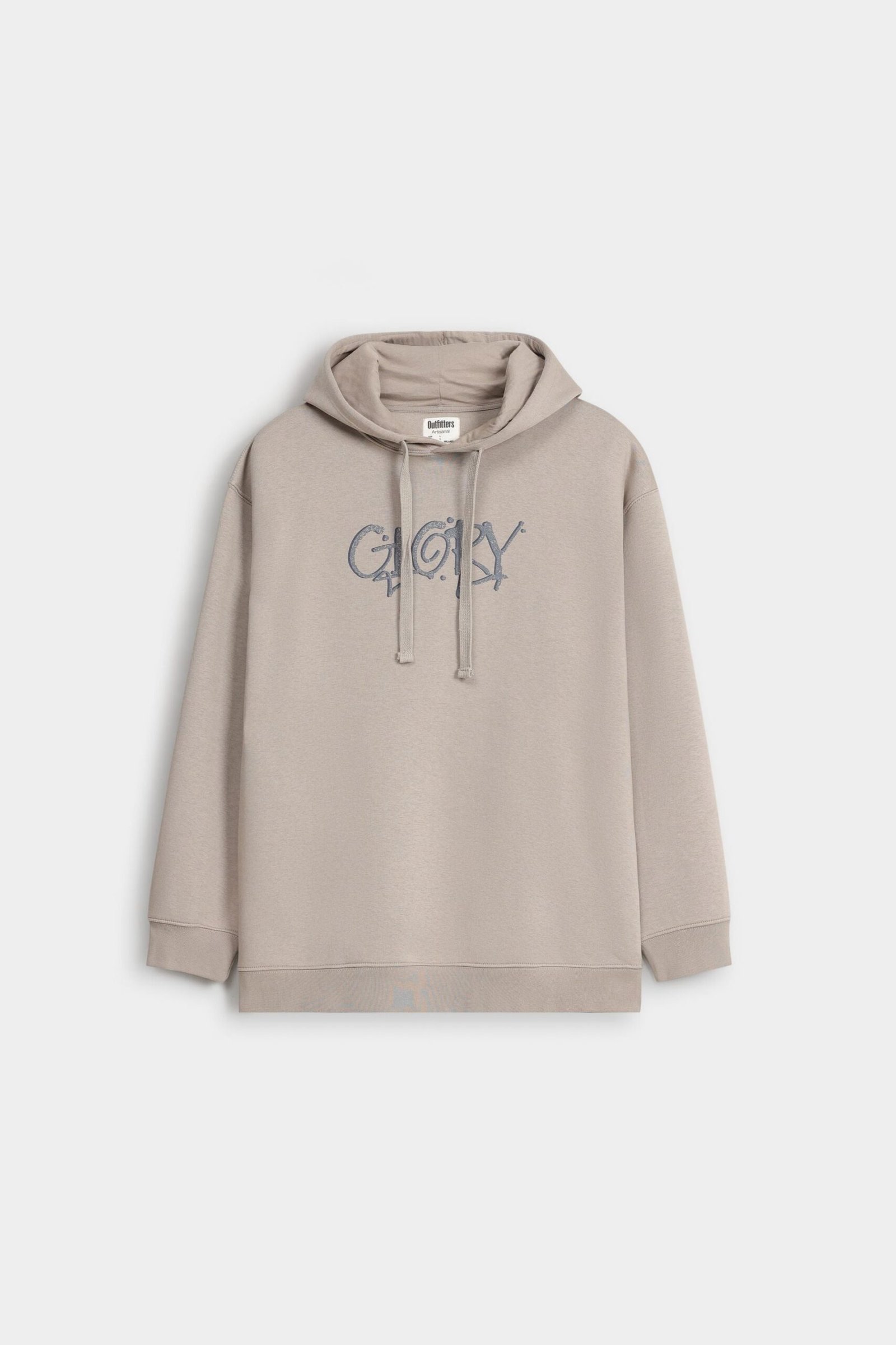 Slogan Print Hoodie - Image 4