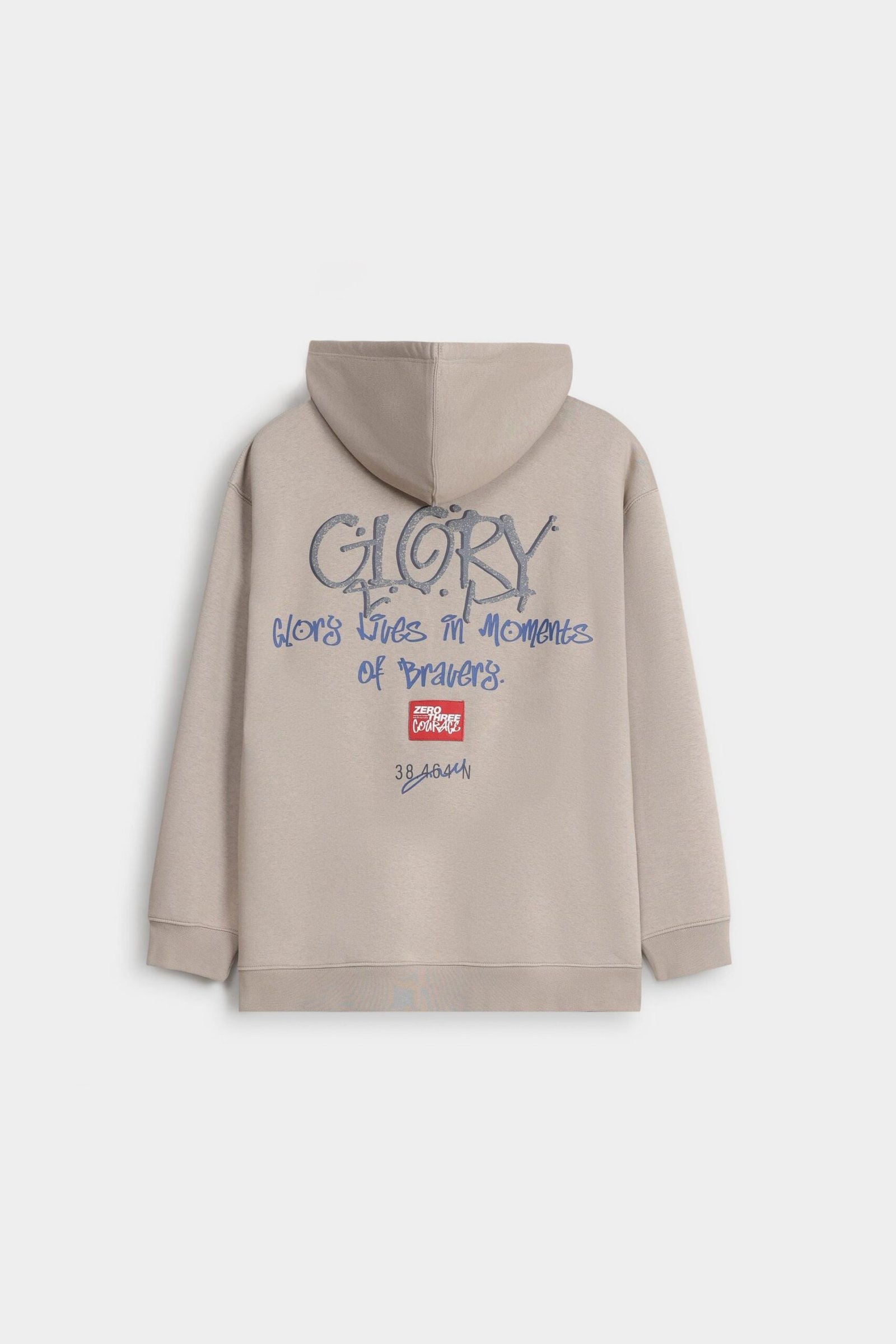 Slogan Print Hoodie - Image 6