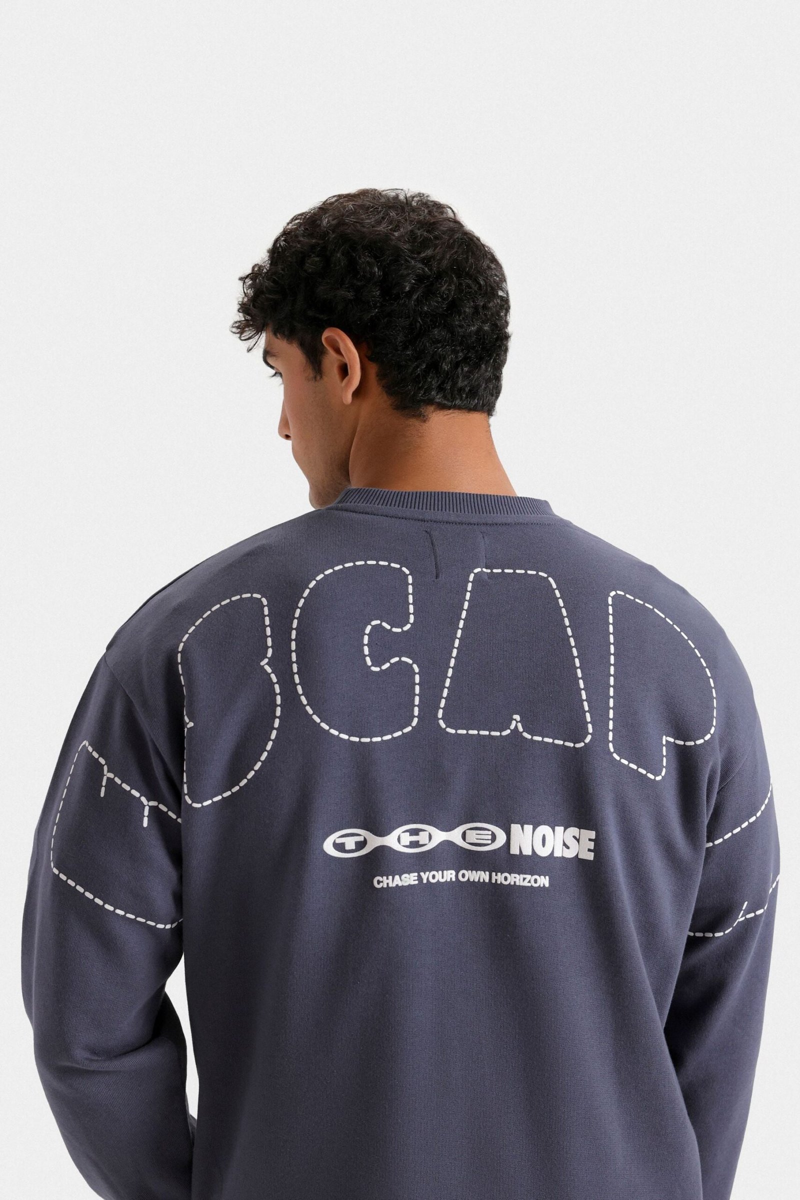 Slogan Print Sweatshirt - Image 5