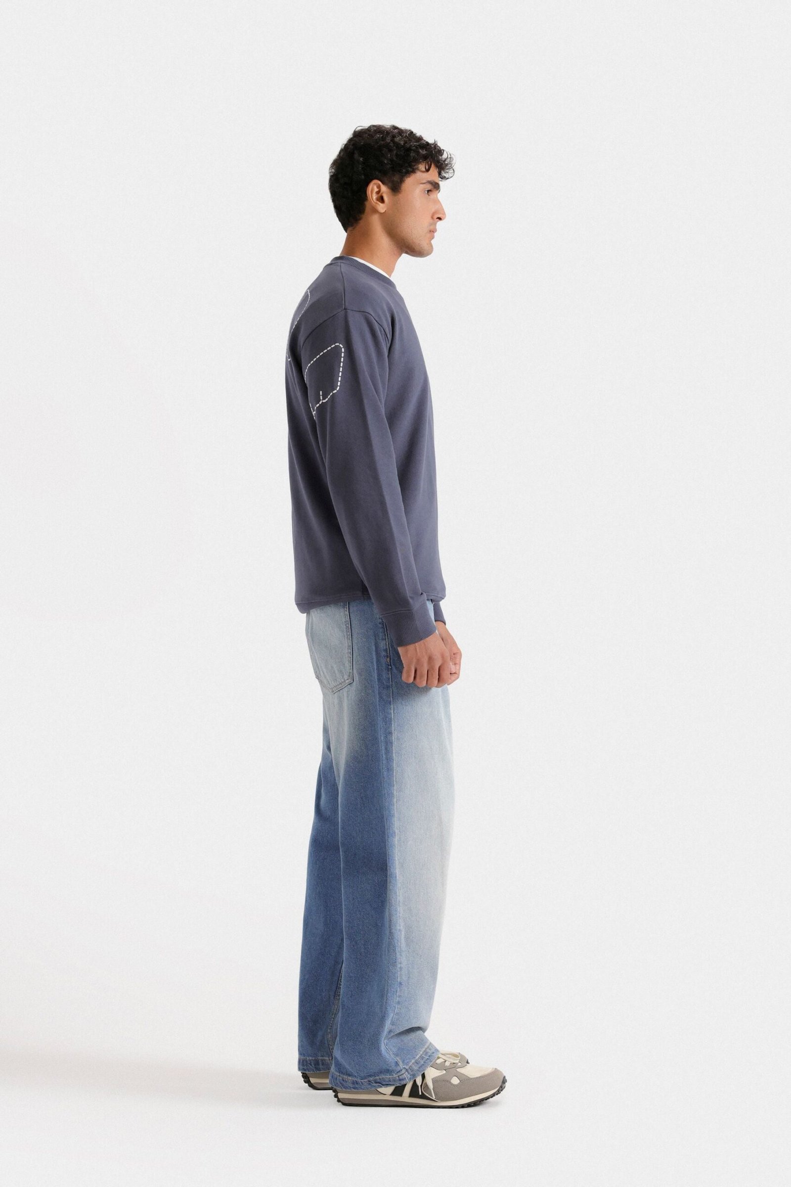 Slogan Print Sweatshirt - Image 3