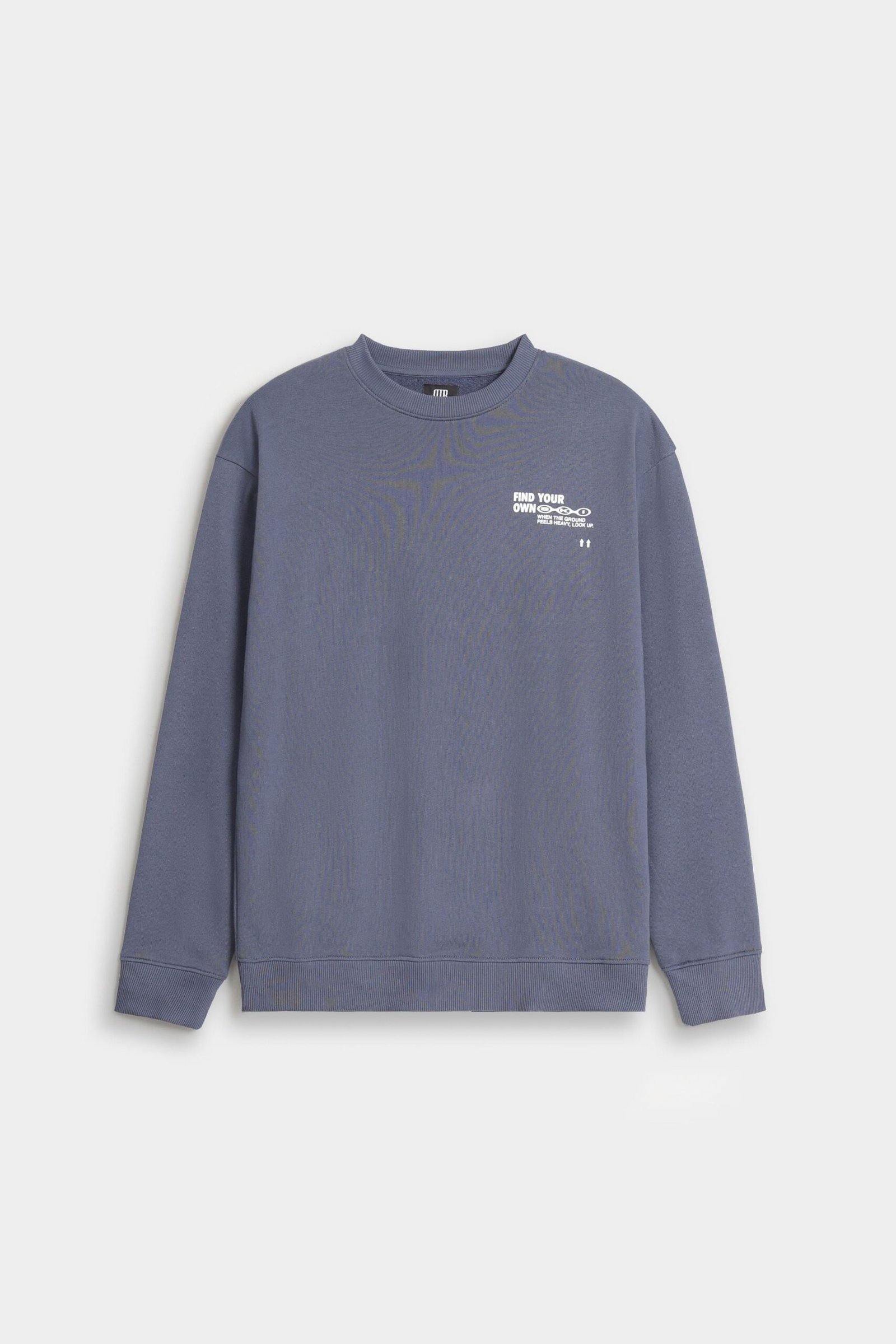 Slogan Print Sweatshirt - Image 6