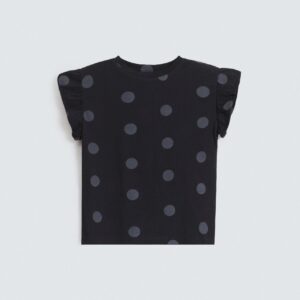 Polka Dot Print T-Shirt
