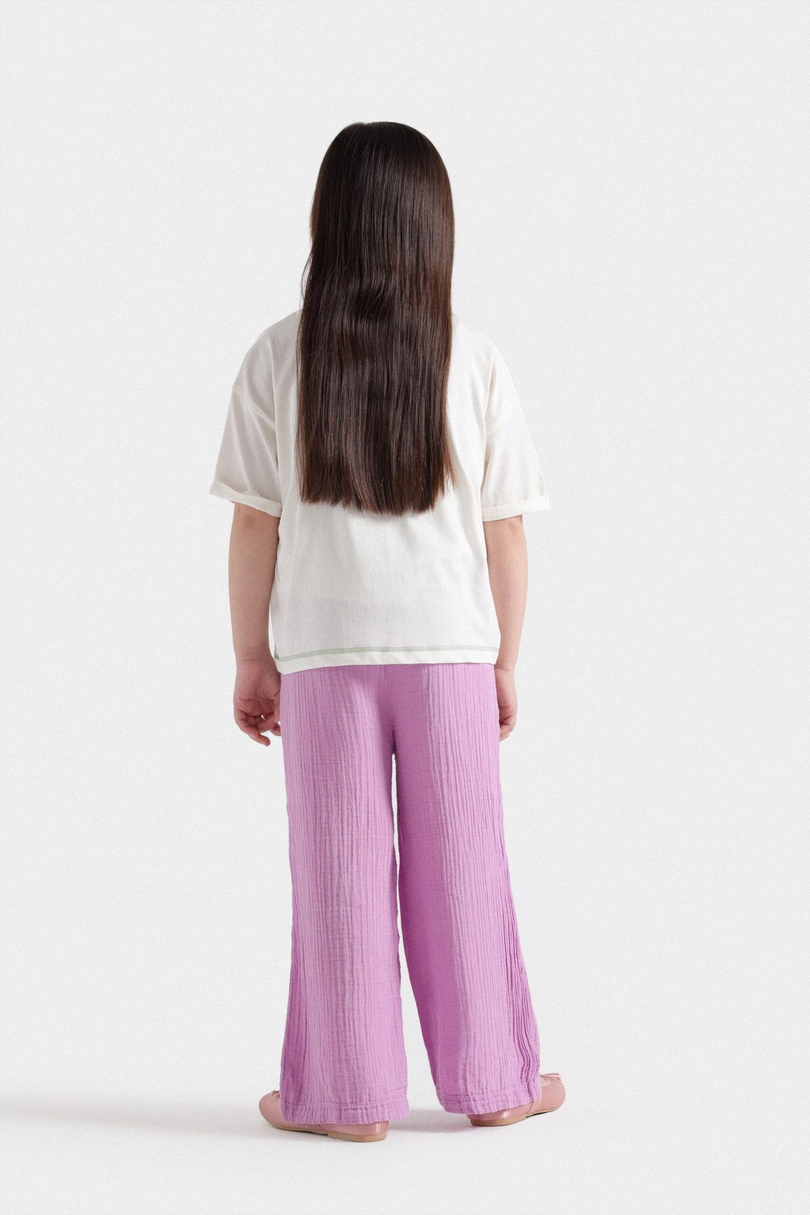Cropped Crew Neck T-Shirt - Image 6