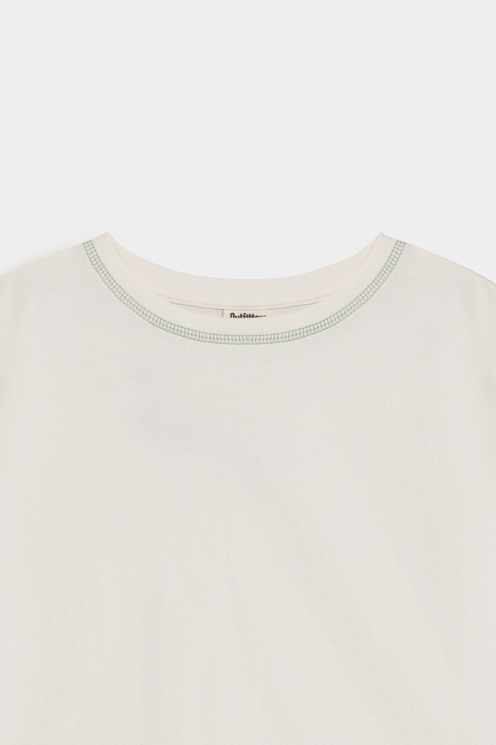 Cropped Crew Neck T-Shirt - Image 2