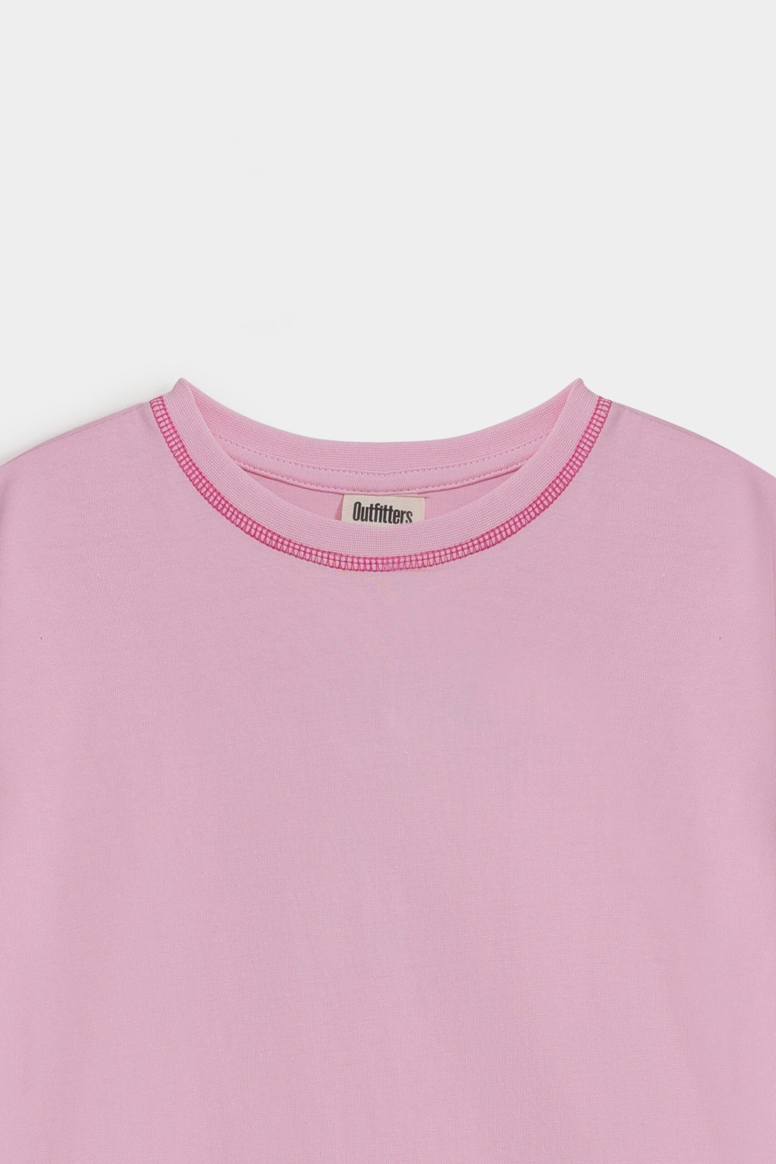 Cropped Crew Neck T-Shirt - Image 8