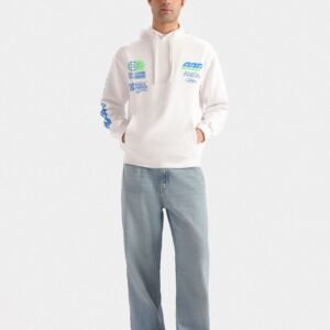 Slogan Print Pull-Over