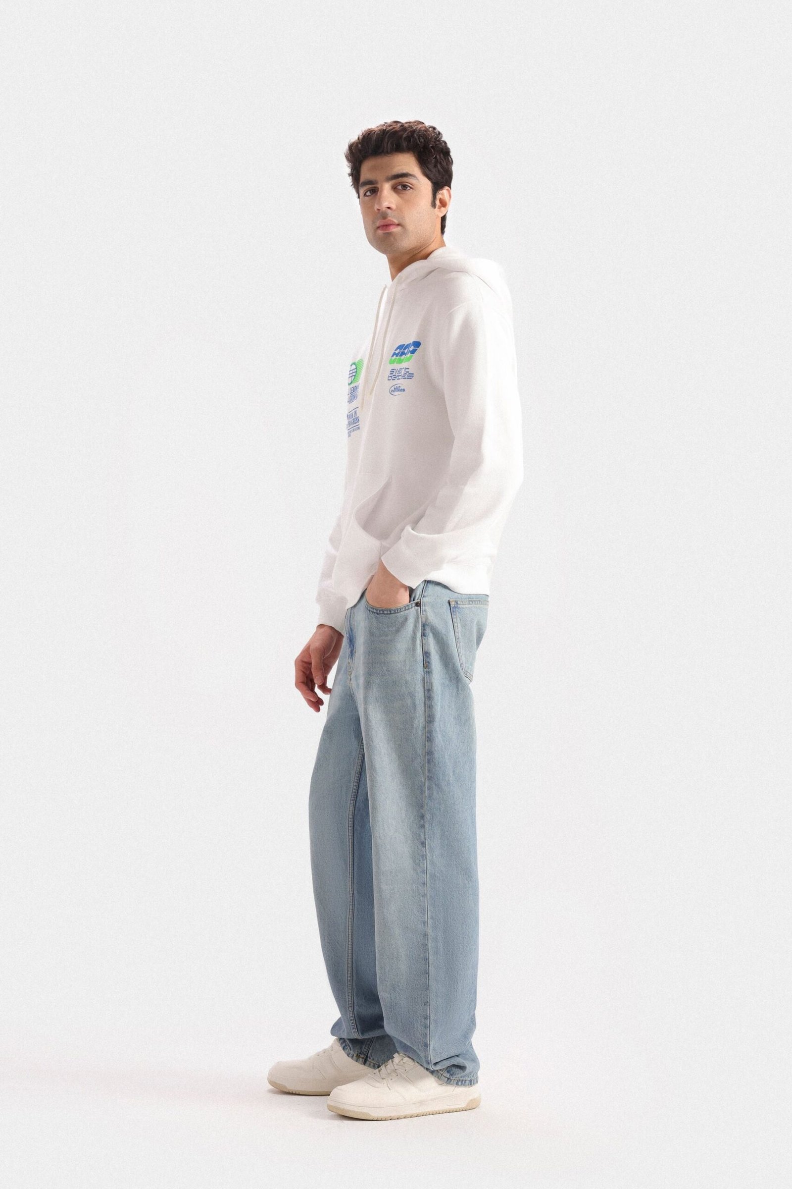 Slogan Print Pull-Over - Image 3