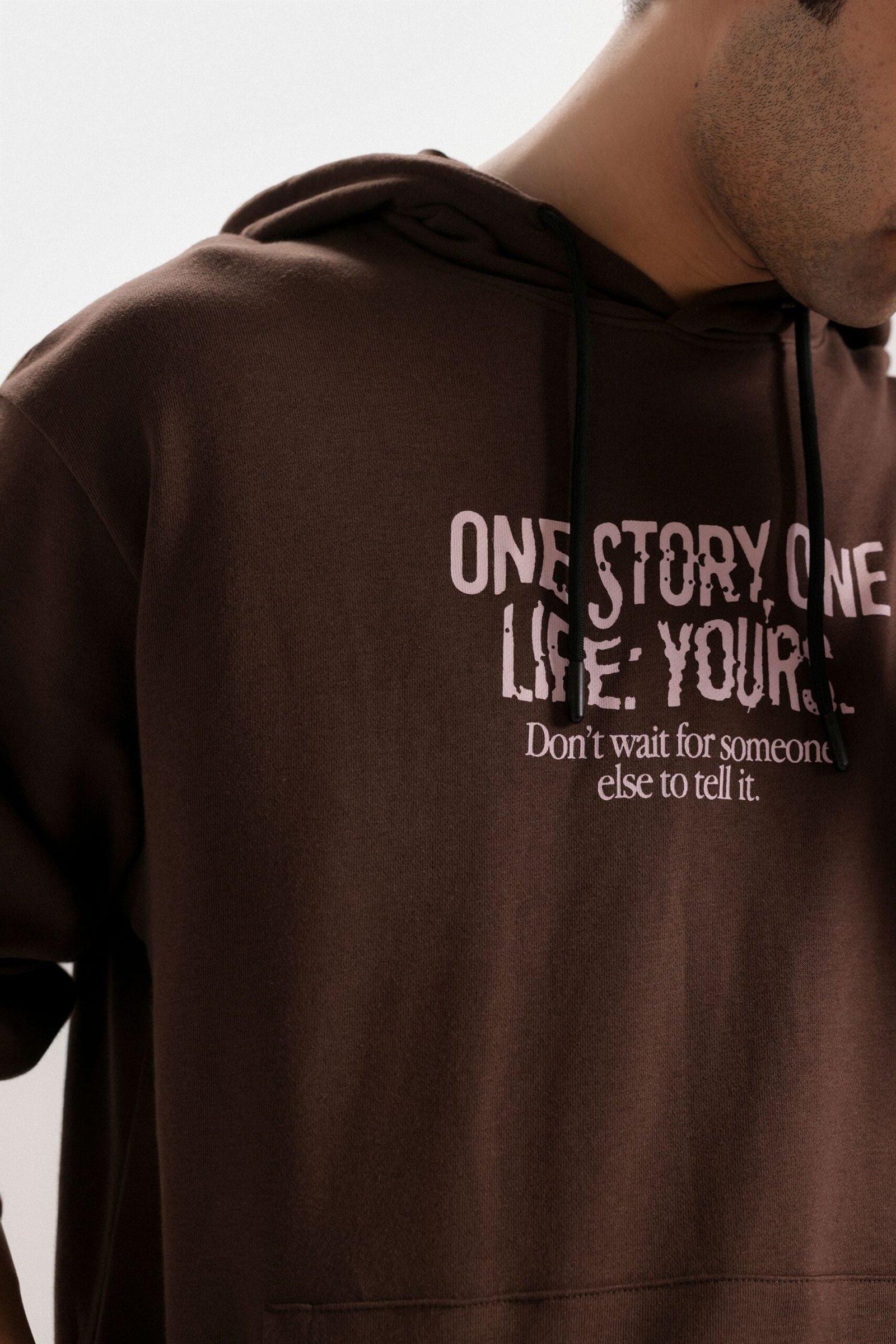Slogan Print Pull-Over - Image 2