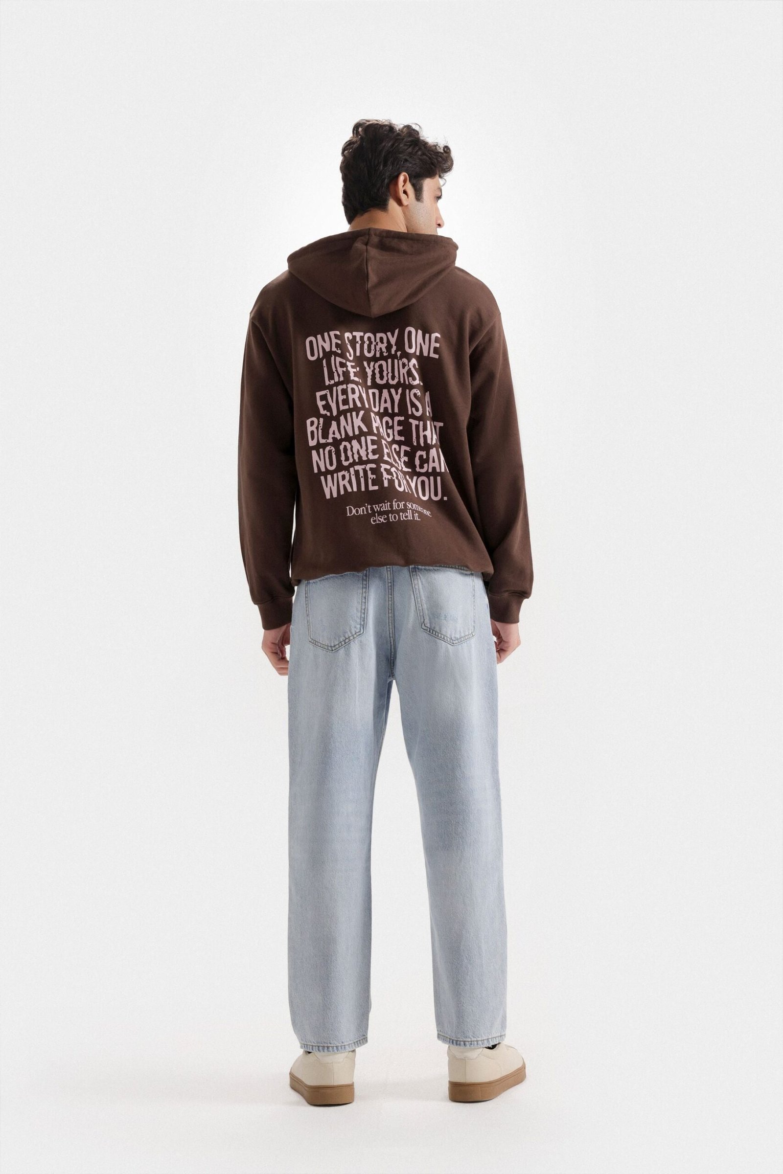 Slogan Print Pull-Over - Image 5