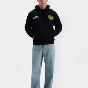 Slogan Print Pull Over